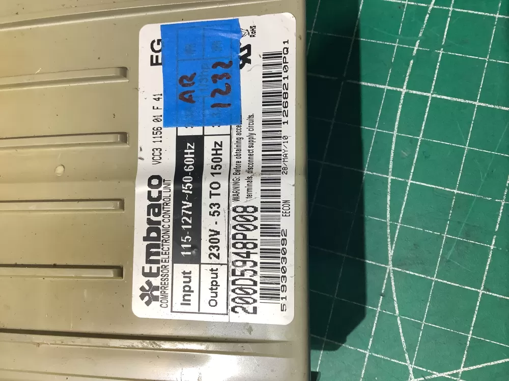 Refrgerator Inverter 200D5948P008 AZ195425 | AR1232