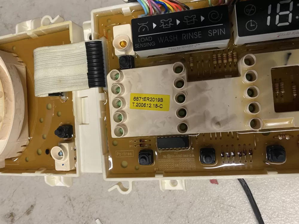 LG 6870EC9230A 6871ER2019B Washer Control Board AZ3214 | BKV140