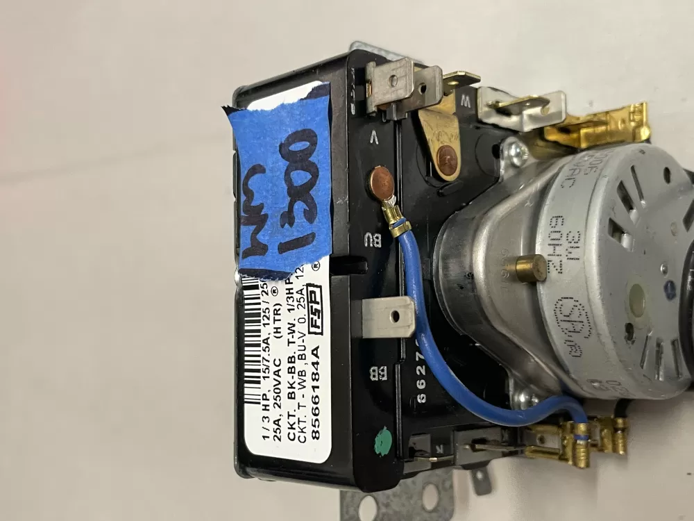 Whirlpool 8566184A 8566184 WP8566184 Dryer Timer AZ218723 | Wm1300