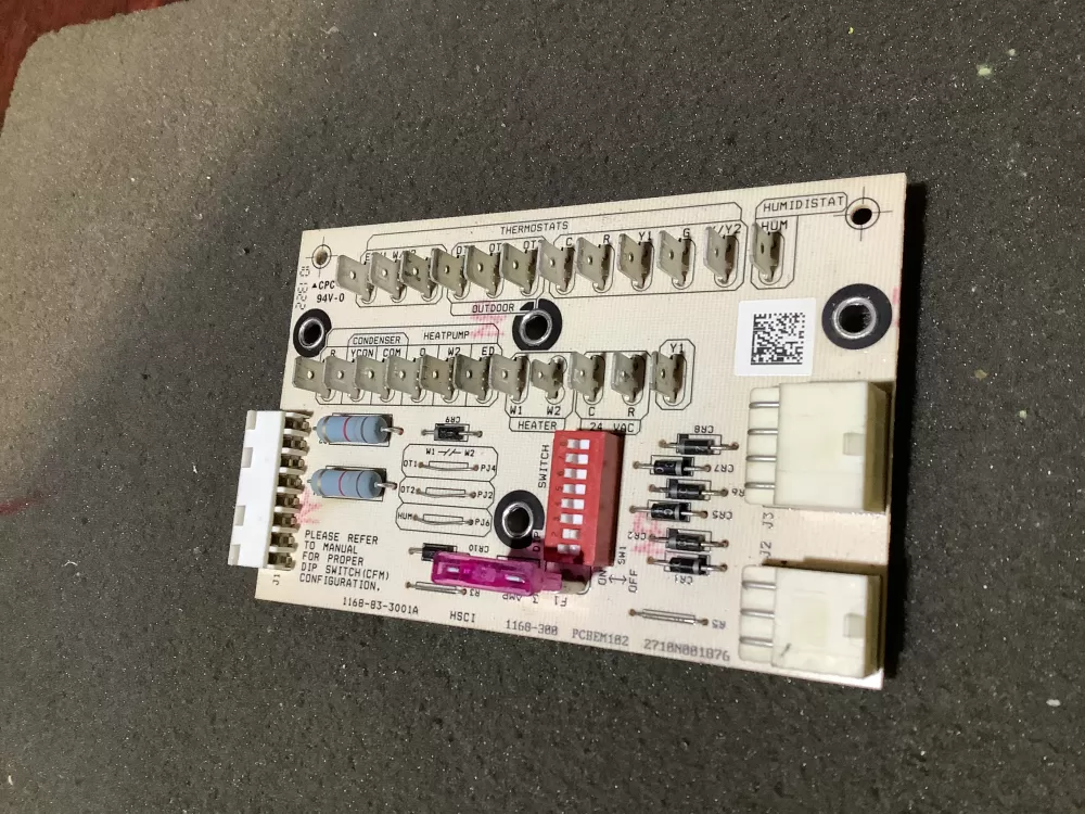 Goodman  Amana 1168-83-3001A Furnace Control Board Ecm