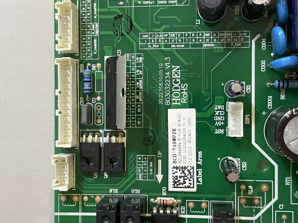 Hisense HG1944484 Refrigerator Control Board AZ161519 | KM163