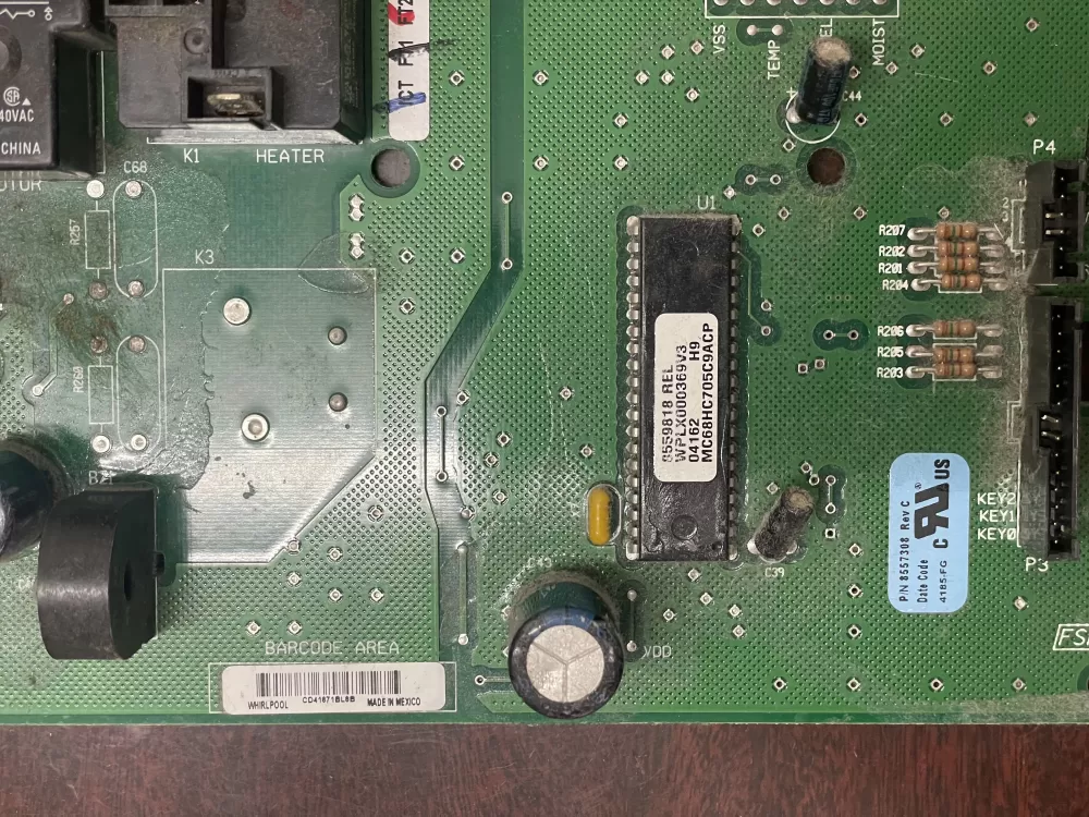 Whirlpool WP8546219 Dryer Control Board AZ29238 | KM281