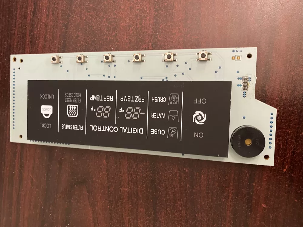 LG 6871JB1264J Refrigerator Control Board Dispenser Display