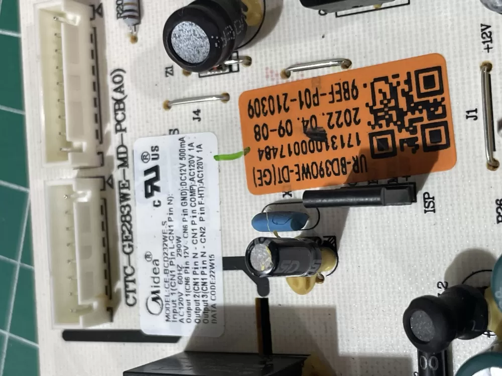 MIDEA CE-BCD232WE-S UL-BCD326WC2-D 17131000000764 Control Board AZ190071 | Wm802