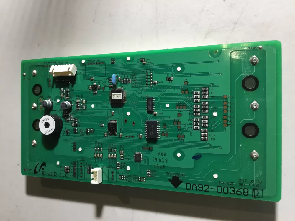 Samsung DA92-00368B Refrigerator Dispenser UI Control Board AZ44094 | NR1758