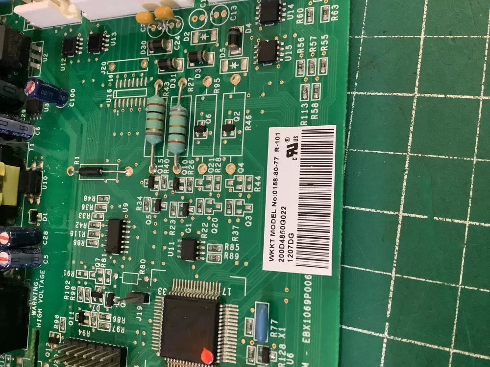 GE 200D6221G028 EBX1110P002 Refrigerator Control Board AZ185423 | NR2720