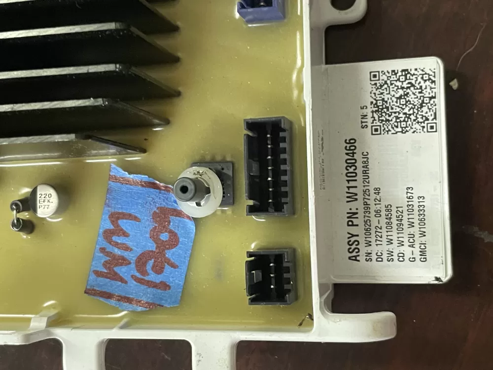 Whirlpool W11030466 W11089549 Washer Control Board AZ40683 | Wm1709