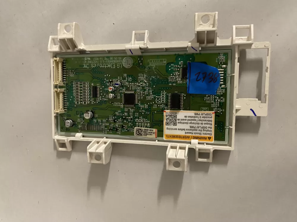 LG EBR89076001 Agl74954050 Washer Control Board Panel AZ197657 | BK2738
