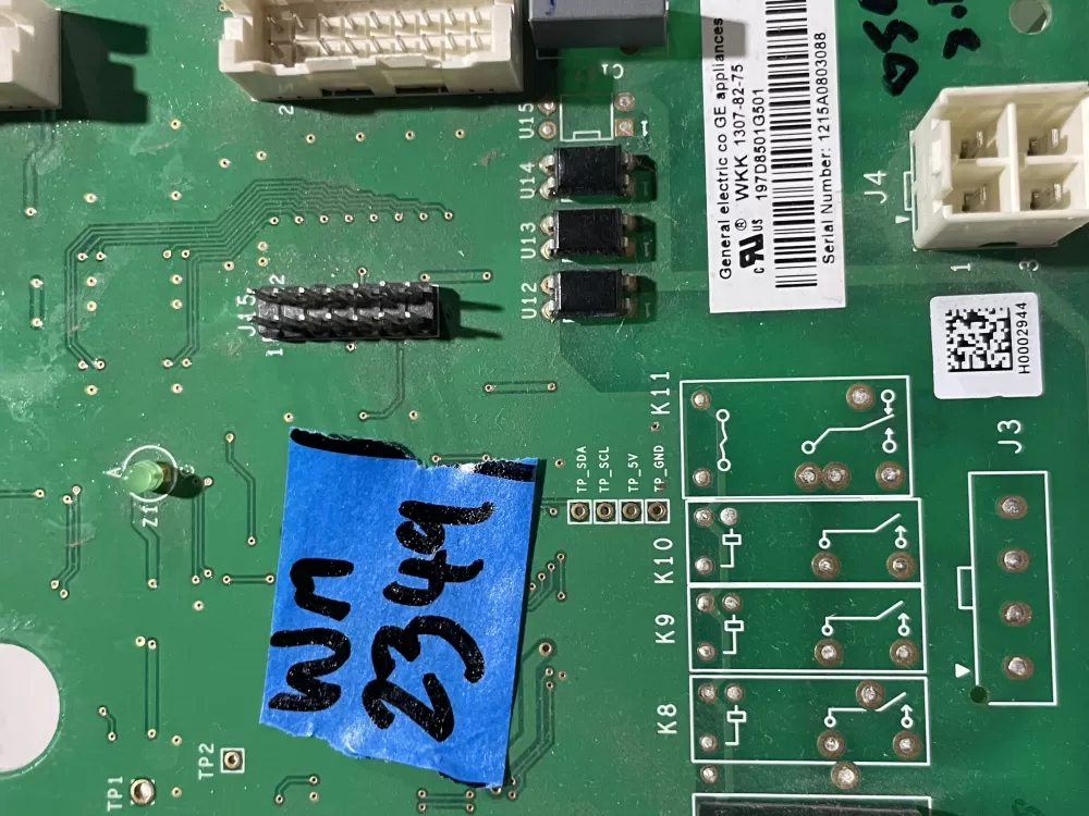 GE 197D8501G501 EBX1425P001 Refrigerator Control Board AZ141424 | Wm2349