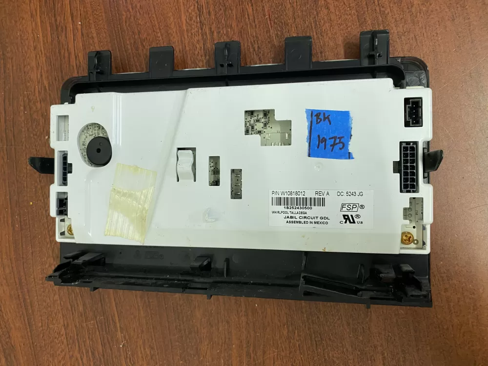 Whirlpool W10590564 W10818012 Refrigerator Control Board AZ61610 | BK1975
