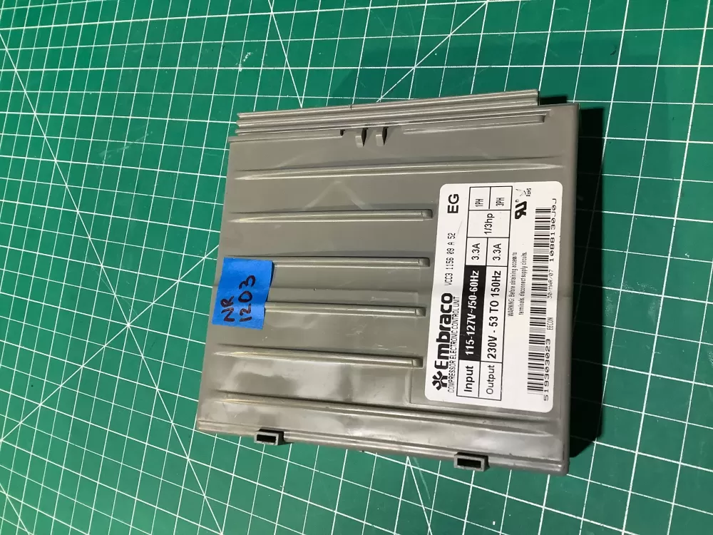  519303023 Refrigerator Control Board Embraco Inverter AZ134204 | NR1203