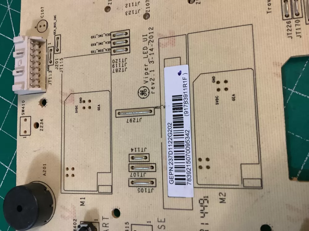 GE 237D1395G202 237D1122G202 237D1060G203 Washer Control Board AZ226247 | NRV855