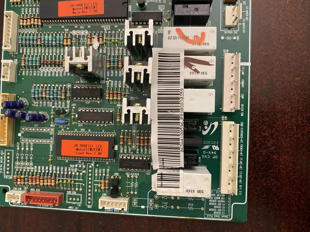 Samsung DA41 00596J Refrigerator Control Board AZ90741 | BK1438