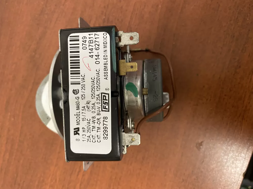 Whirlpool  Kenmore  Inglis  Estate  Amana WP8299778  AP6012586  8299778  909729  PS11745796 Washer Timer
