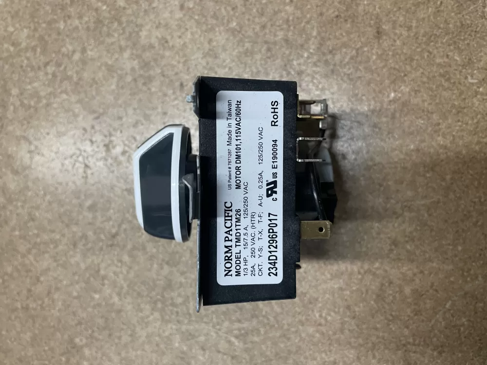 Kenmore General Electric WE4M521 WE04X22654 Dryer Timer AZ8291 | KM1537