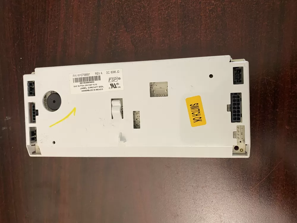 Whirlpool W10758681 Refrigerator Control Board AZ39614 | BK564
