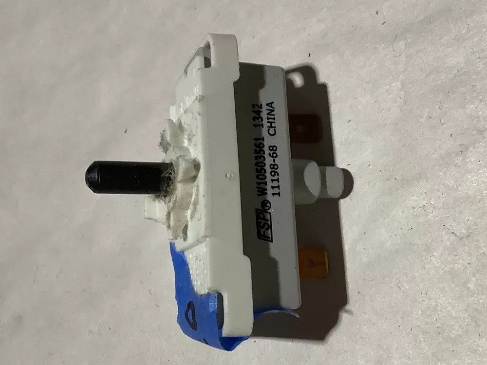 Whirlpool W10503561 WPW10503561 Dryer Switch AZ112168 | Sl20