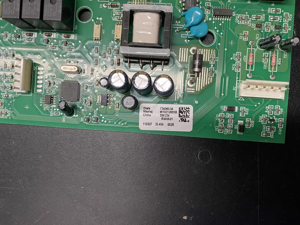 Whirlpool Maytag W10312695B Refrigerator Control Board AZ7527 | BK1258