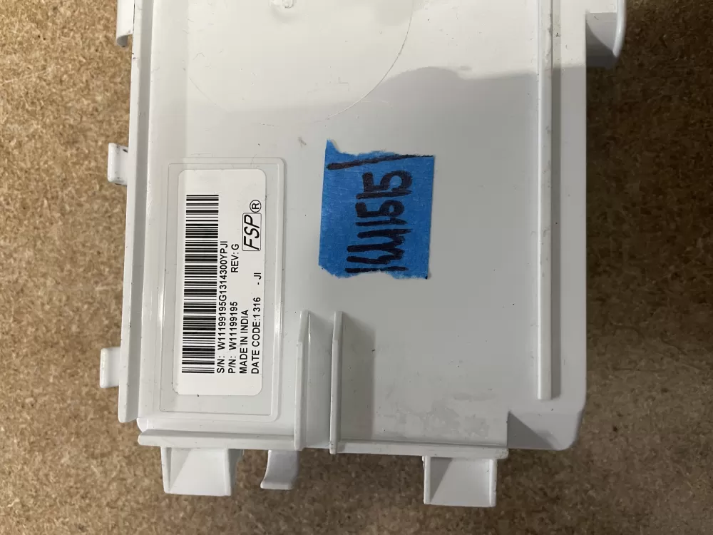 Whirlpool W11538092 W11543997 PS16555301 Washer Control Board AZ9356 | KM1515