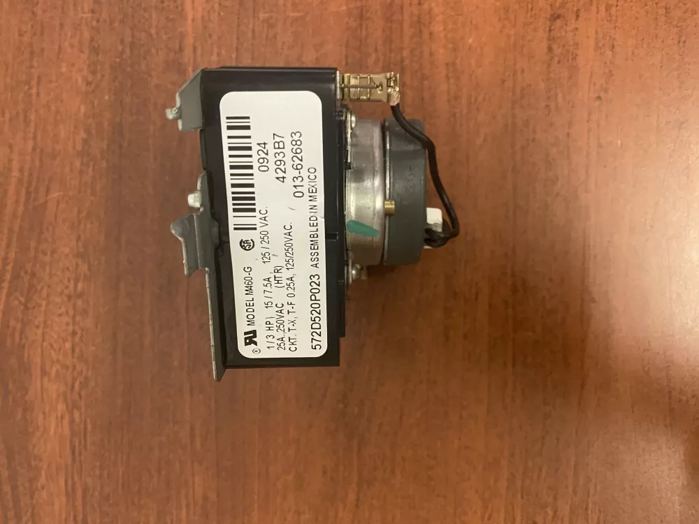 GE 572D520P023 WE4M284 Dryer Timer AZ44545 | BK1761