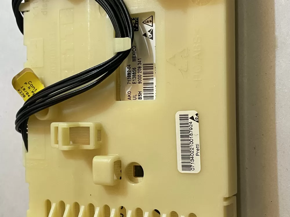 Bosch 713992-05  9000 209 341 5 Dryer Control Board AZ149798 | KMV768