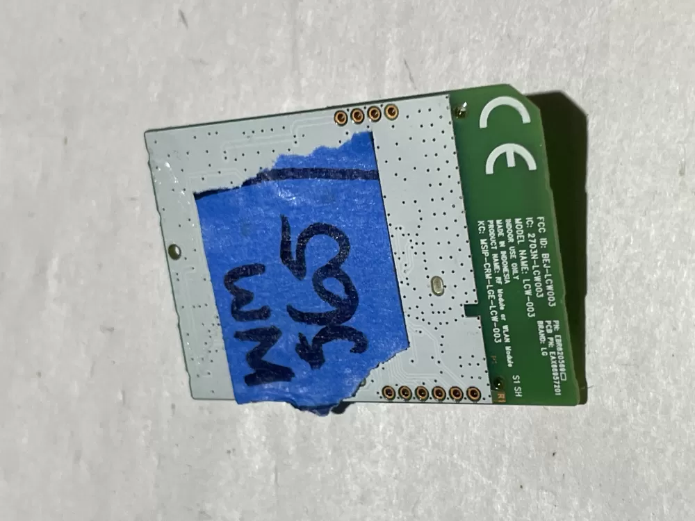 LG EBR82056904 Dishwasher Control Board AZ134763 | Wm565