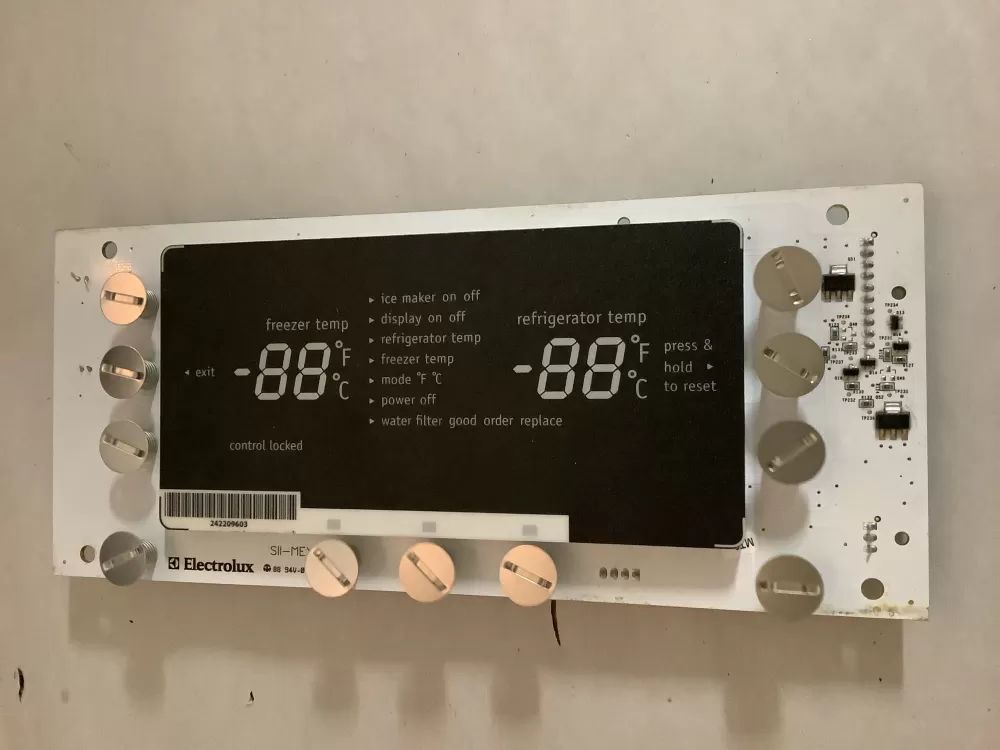 Frigidaire Refrigerator control Board 242209720 AZ199616 | ZC2779