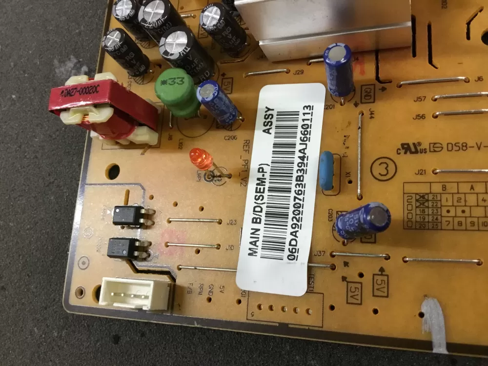 Samsung DA92-00763B Refrigerator Control Board Inverter AZ79597 | NR2090