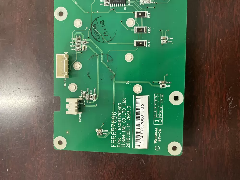 LG Kenmore EBR65768601 Refrigerator Control Board AZ32268 | KM180