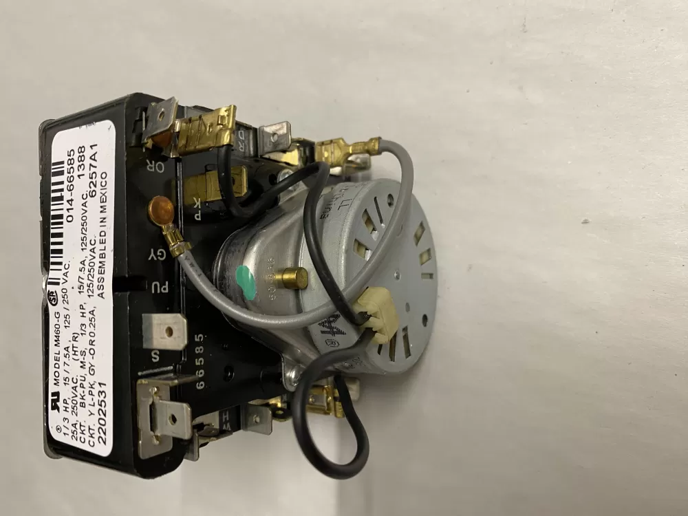Maytag Whirlpool Amana 2202531 Dryer Timer AZ212132 | BK1221