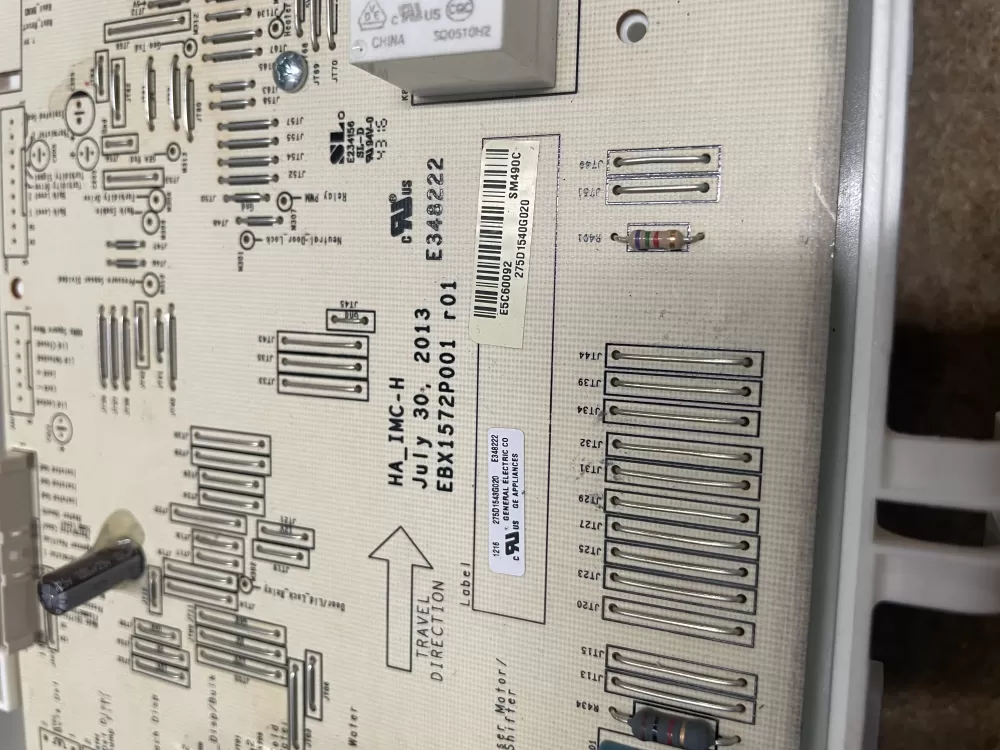 GE WH12X26034 PD00036695 275D1543G020 Washer Control Board AZ2971 | KMV36