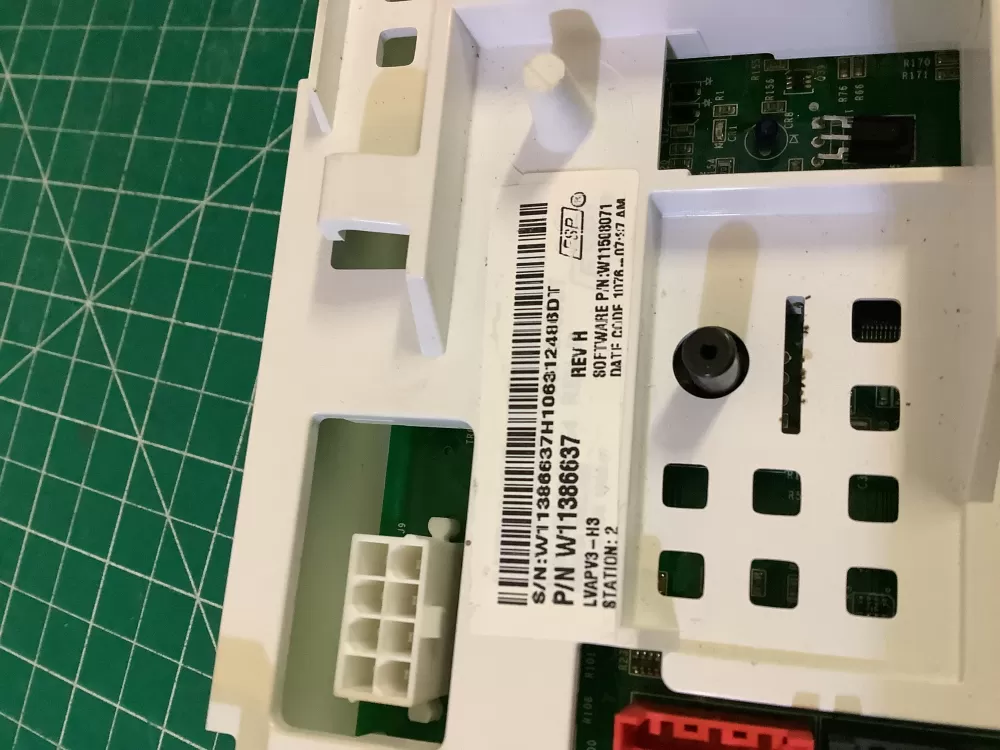 Whirlpool W11386637 W11417466 PS12745506 Washer Control Board AZ184768 | NRV863