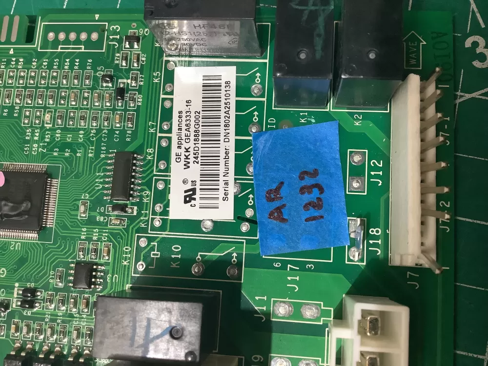 GE 245D1888G002 Refrigerator Control Board AZ195416 | AR1232