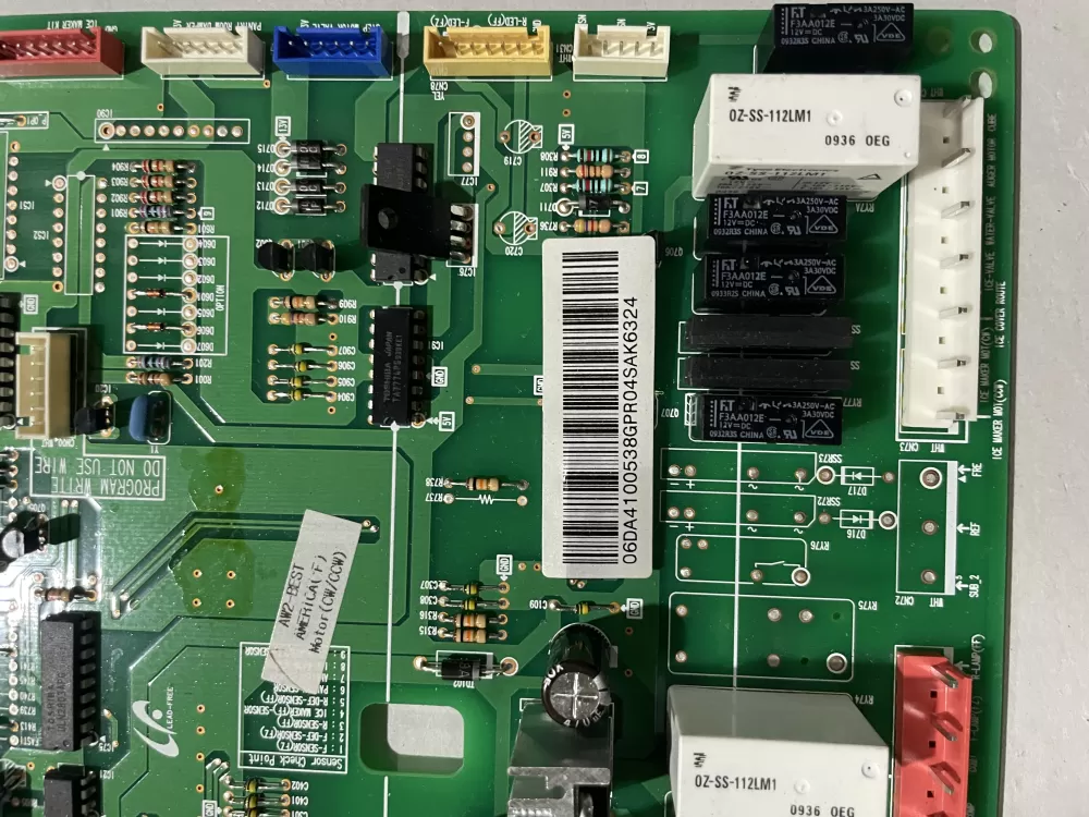 Samsung DA41-00538G DA41-00537A DA41-00538G Refrigerator Control Board