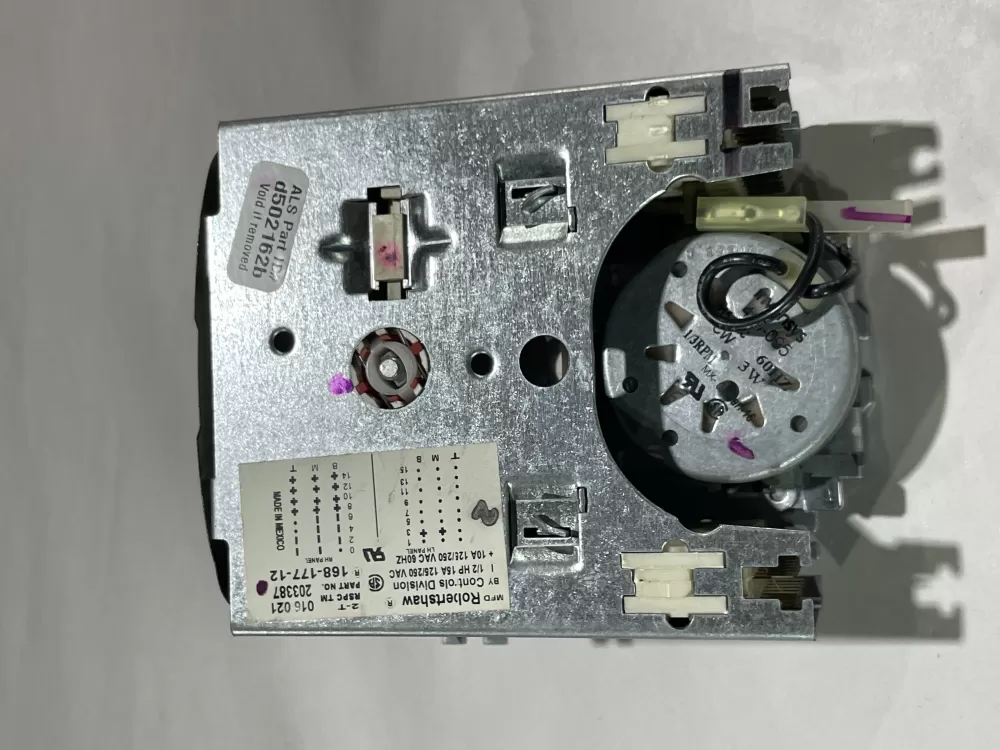  168 177 12 203387 Washer Robertshaw Timer AZ149287 | Wm715