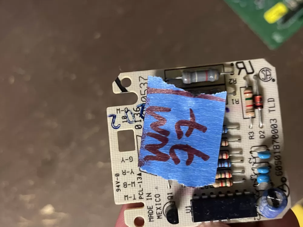 Whirlpool Maytag W10476828 Dryer Moisture Sensor Control Board AZ46037 | Wm77