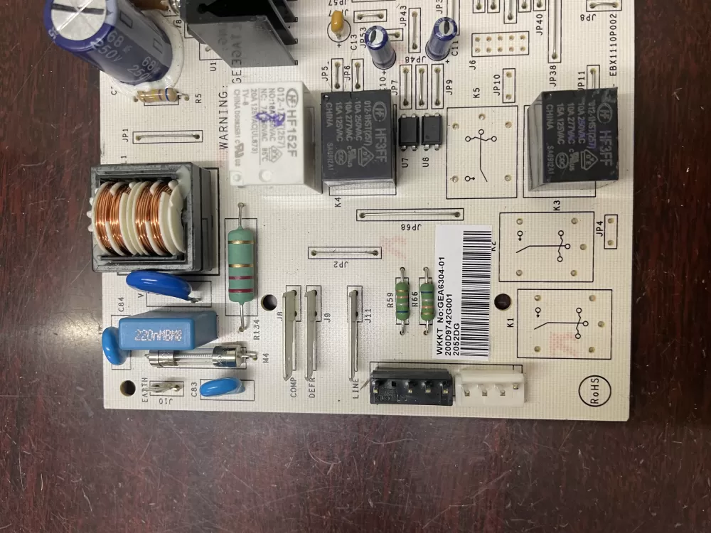 GE EBX1110P002 200D49742G001 Fridge Control Board AZ31750 | KM358