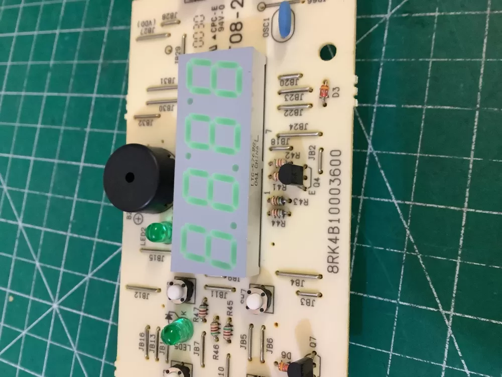 GE 8RK4B10003600 T08 2K Microwave Control Board Switch AZ185148 | NR2719