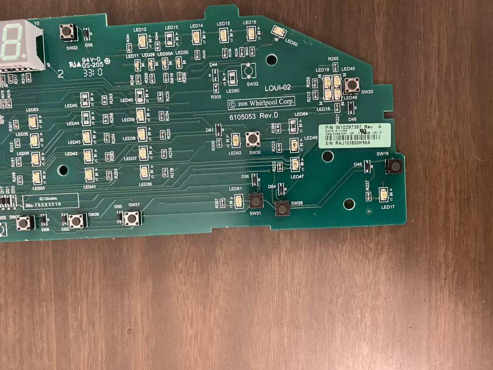 Whirlpool W10297397 WPW10297397 Washer Control Board AZ87698 | BK1294