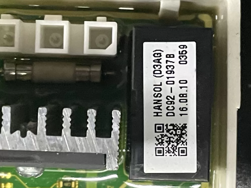 Samsung DC92 01937B Washer Control Board AZ22487 | WMV83