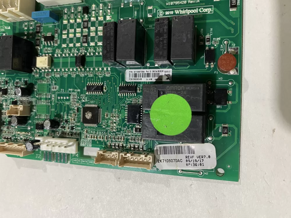Whirlpool W10872523 W11169503 Refrigerator Control Board AZ148455 | BK2025