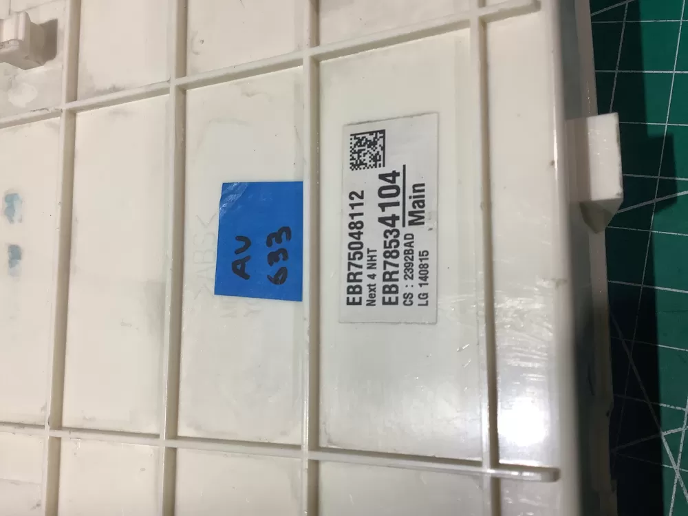 LG EBR78534101 EBR78534104 Washer Control Board AZ187923 | AV633