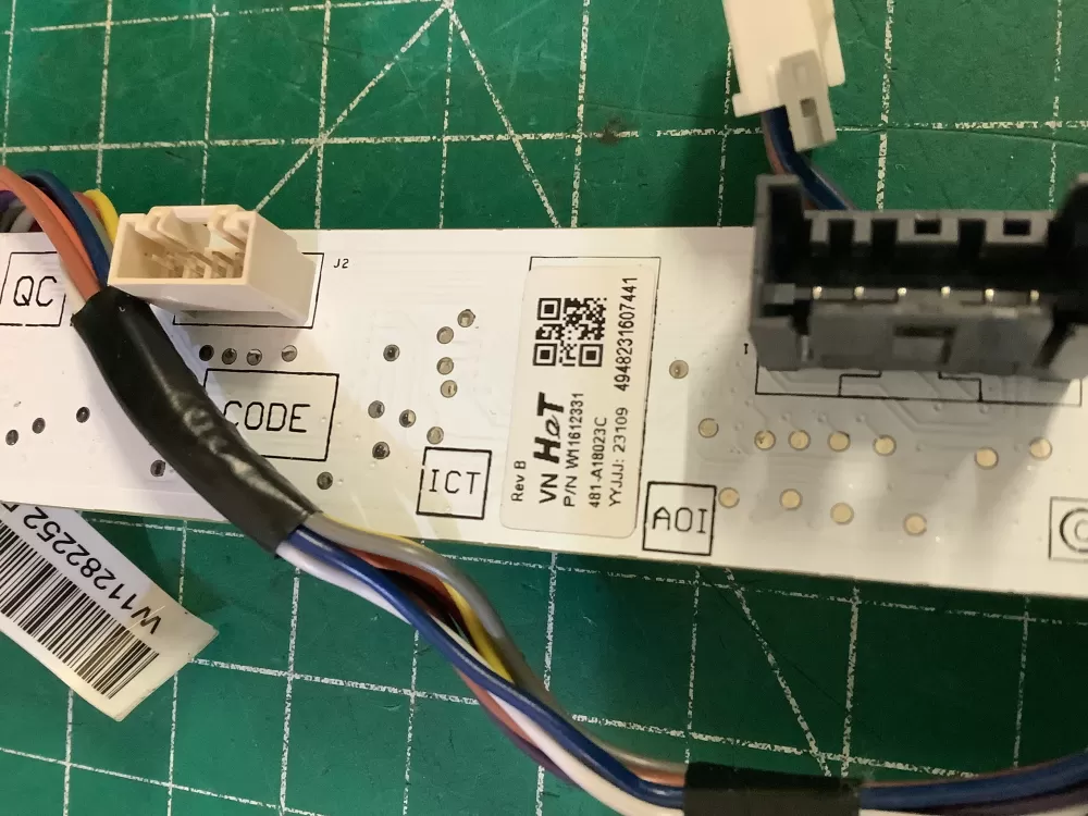 Whirlpool W11612331 Washer Touch Sensor Control Board AZ198796 | NR2769