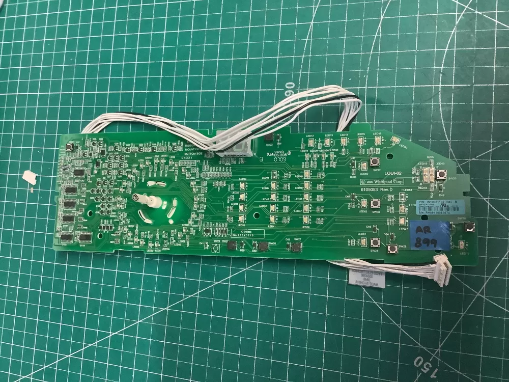Whirlpool W10051132 W10051134 WPW10051132 Washer Control Board AZ208417 | AR899
