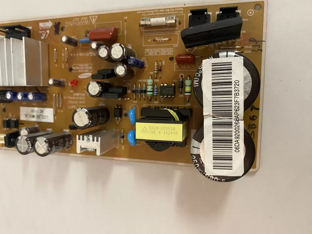 Samsung DA92-00268A Refrigerator Inverter Control Board AZ199363 | BK2785
