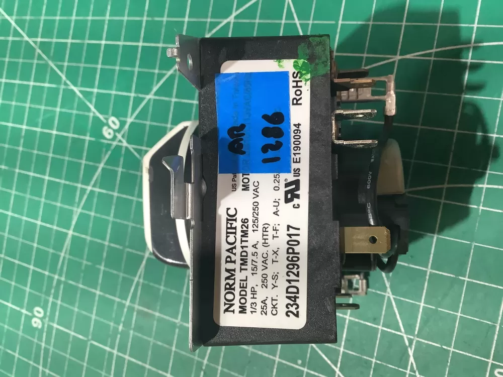 Kenmore General Electric WE4M521 WE04X22654 Dryer Timer AZ190468 | AR1286