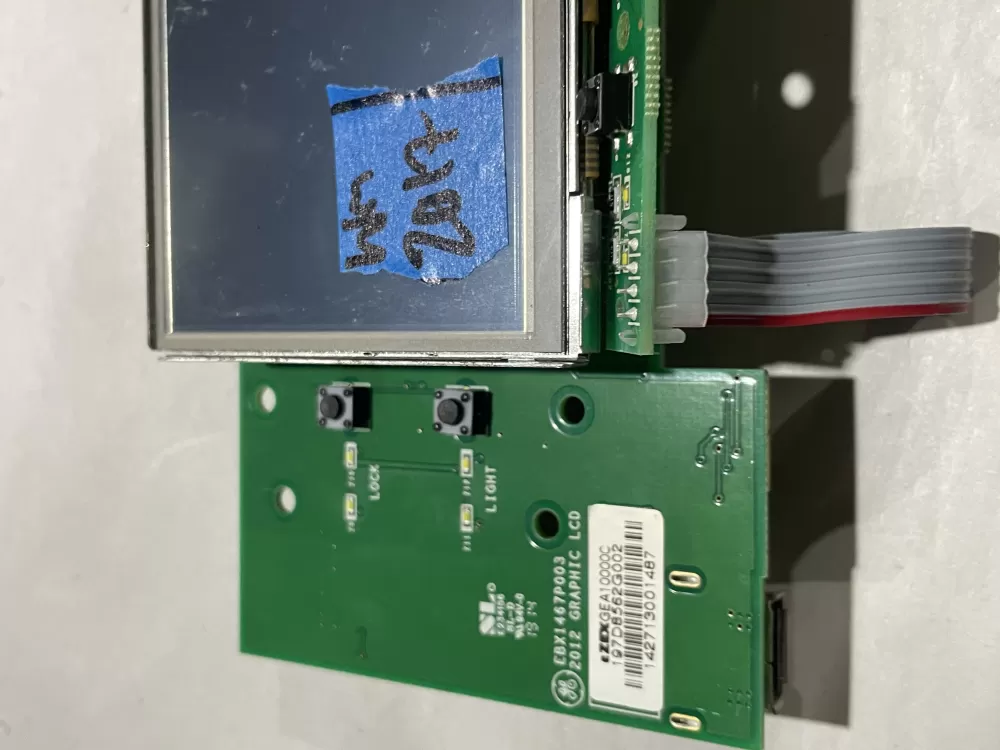 WHIRLPOOL GE 197D8562G002 GRAPHIC CARD LCD AZ187550 | Wm2017