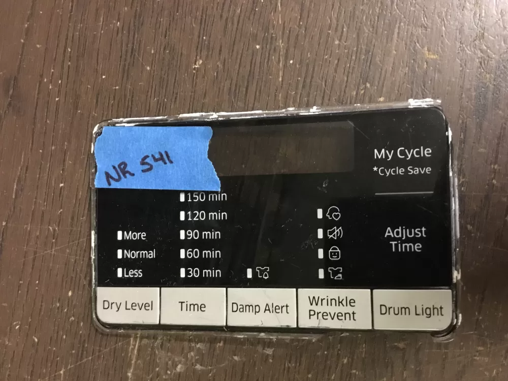 Samsung DC64-03829B Dryer Display UI Control Board AZ11924 | NR541