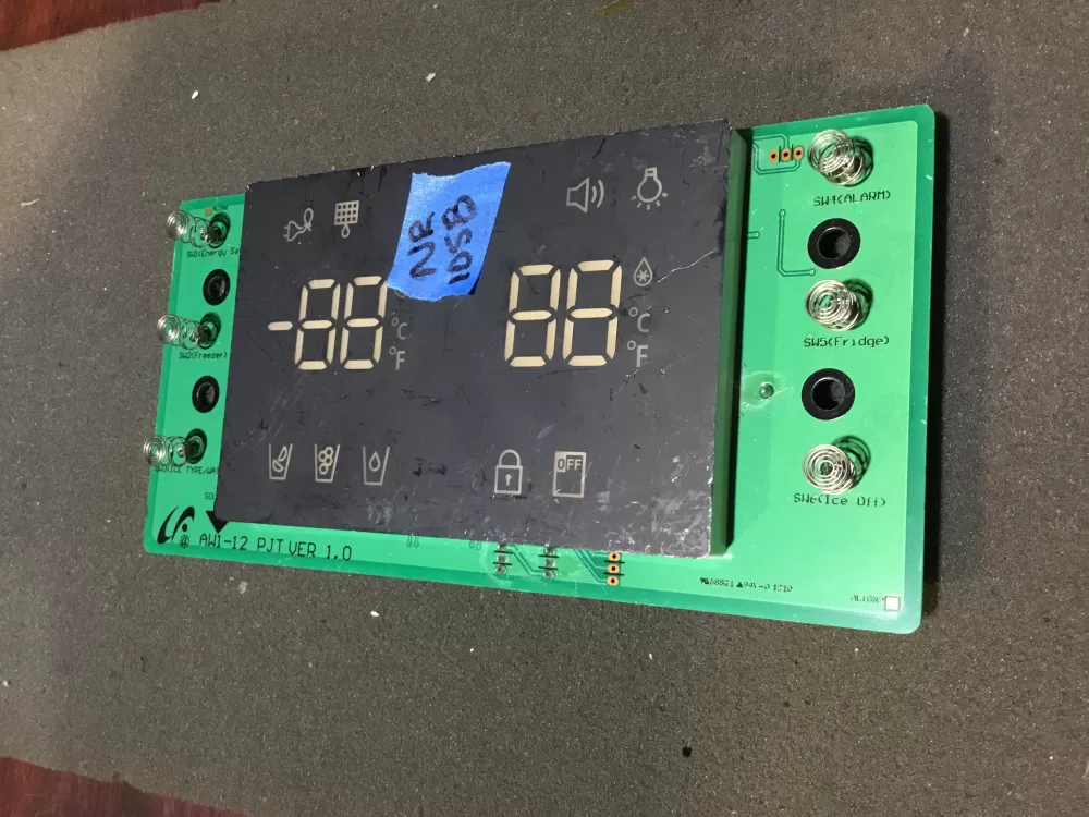 Samsung DA92-00368B Refrigerator Dispenser UI Control Board  AZ85376 | NR1058