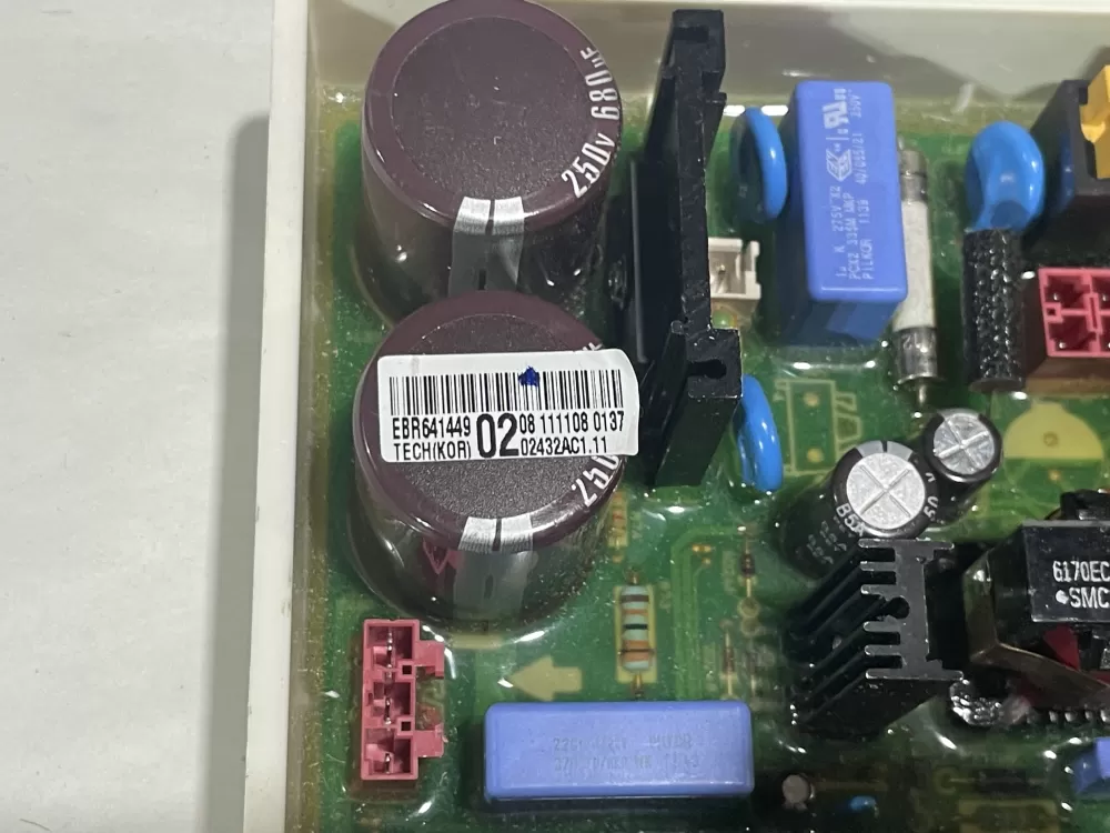 LG EBR64144902 Washer Control Board AZ150310 | Wmv774